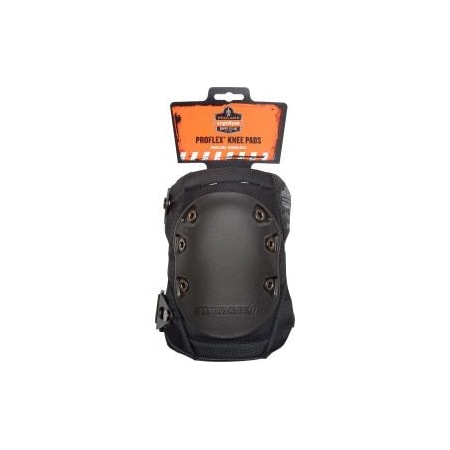 Ergodyne Ergodyne ProFlex 335 Slip-Resistant Rubber Cap Knee Pad, Black Cap, One Size 18335